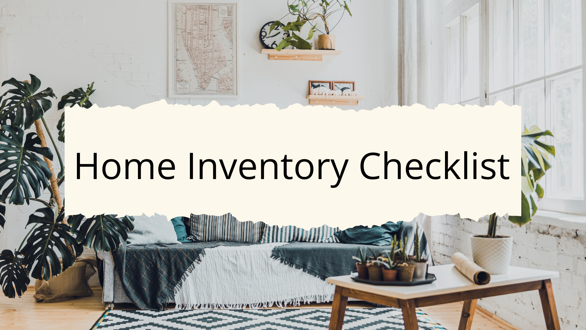 home inventory checklist for insurance