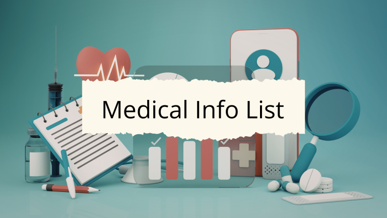 Medical Information List