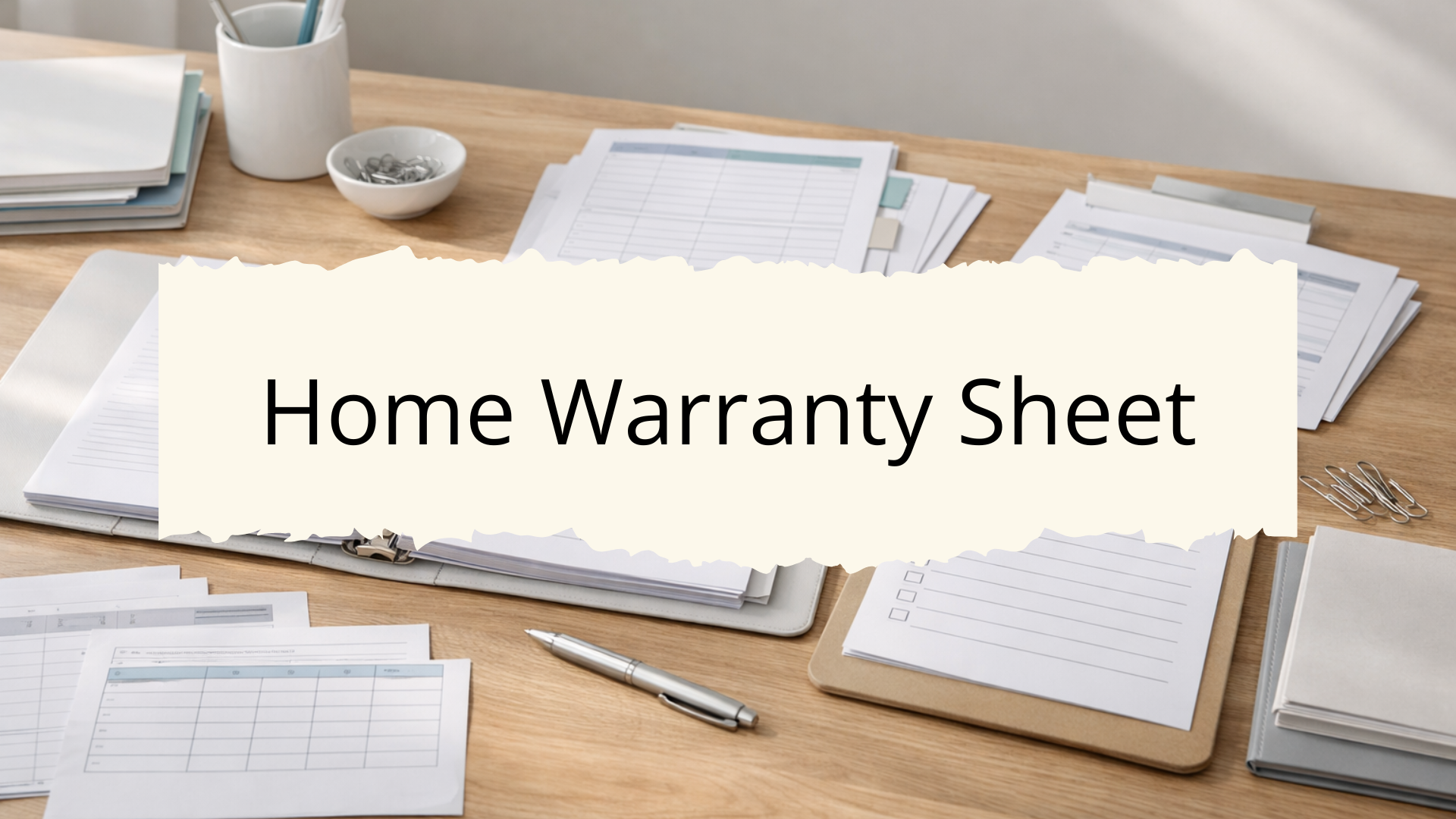 Home Warranty Information Sheet