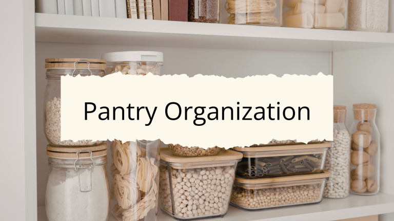 Pantry Organization Checklist