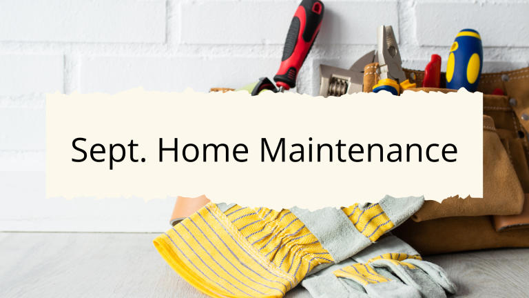 September Home Maintenance Checklist